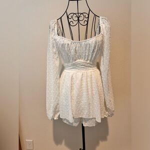 White Romper